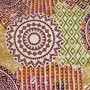 Red, Orange, Yellow, Green & Purple Patterns